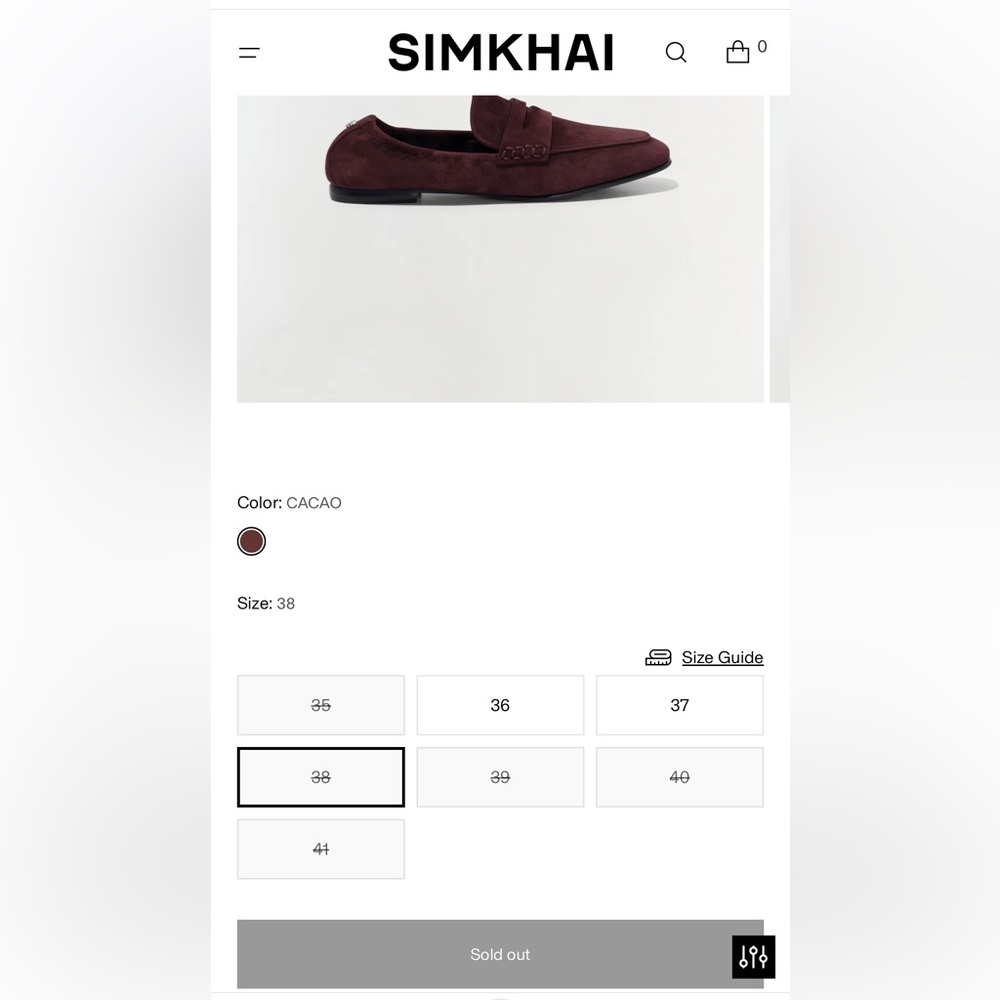 Simkhai Cocoa Suede Loafers - Picture 6 of 10